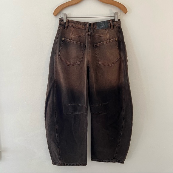 We The Free Barrel Jeans Lucky You Mid Rise Size 26 - Picture 4 of 10